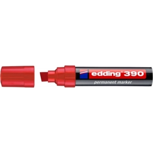 Marker EDDING permanentny E-390 4-12mm - czerwony