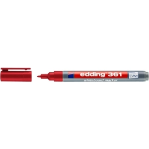 Marker EDDING do tablic E-361 1mm - czerwony