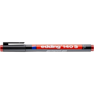 Marker EDDING foliopis E-140 - S 0,3mm - czerwony-256496
