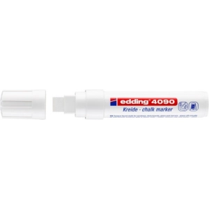 Marker EDDING kredowy E-4090 4-15mm - biały