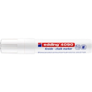 Marker EDDING kredowy E-4090 4-15mm - biały-256499