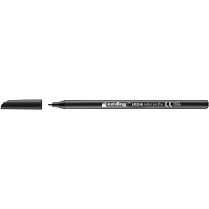 Marker EDDING pisak tekstylny cienka końcówka E-1200 1mm - czarny