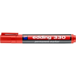 Marker EDDING permanentny E-330 A8 - czerwony-256505