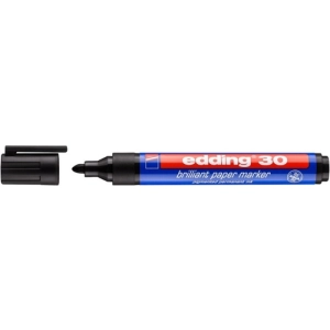 Marker EDDING do papieru E-30 1,5-3mm - czarny