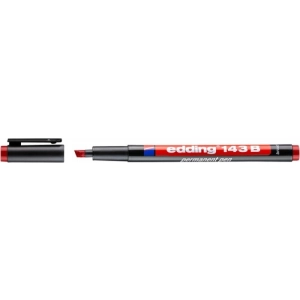 Marker EDDING foliopis E-143 - B 1-3mm - czerwony