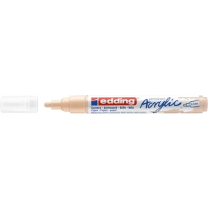 Marker EDDING akrylowy E-5100 2-3mm -   koloru cielistego