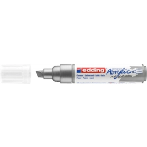 Marker EDDING akrylowy E-5000 5-10mm -   matowe srebro