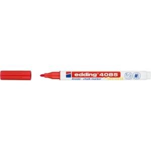 Marker EDDING kredowy E-4085 1-2mm - czerwony
