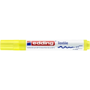Marker EDDING tekstylny E-4500 2-3mm - żółty neon-256644