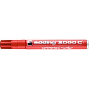 Marker EDDING permanentny E-2000C 1,5-3mm - czerwony-256648