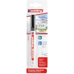 Marker EDDING odporny na działanie niskiej temperatury E-8000 1mm - czarny blister