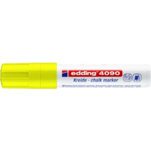 Marker EDDING kredowy E-4090 4-15mm - żółty neonowy-256674