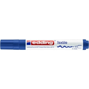 Marker EDDING tekstylny E-4500 2-3mm - niebieski-256693