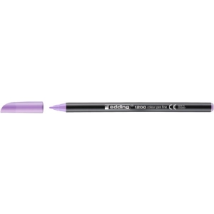 Marker EDDING pisak tekstylny cienka końcówka E-1200 1mm - jagodowo / lawendowy