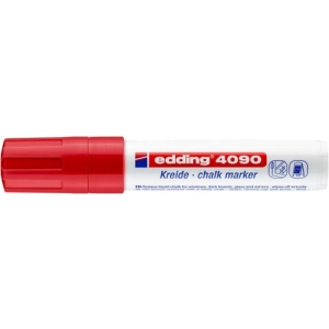 Marker EDDING kredowy E-4090 4-15mm - czerwony-256737
