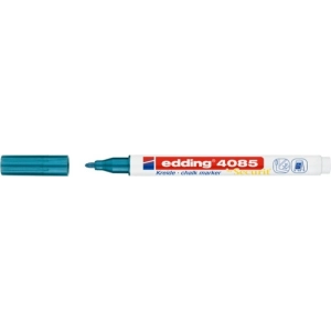Marker EDDING kredowy E-4085 1-2mm - metaliczny niebieski