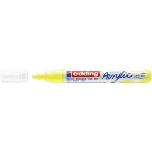 Marker EDDING akrylowy E-5100 2-3mm -   żółty neonowy