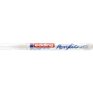 Marker EDDING akrylowy E-5300 1-2mm -   matowa biel-256840