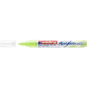 Marker EDDING akrylowy E-5100 2-3mm -   pastelowy zielony mat