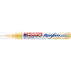 Marker EDDING akrylowy E-5100 2-3mm -   matowy żółty pastel-256844