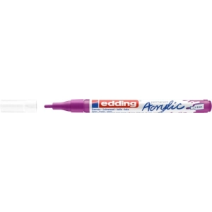 Marker EDDING akrylowy E-5300 1-2mm -   matowa jagoda