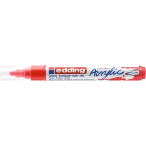 Marker EDDING akrylowy E-5100 2-3mm -   matowa czerwień-256858