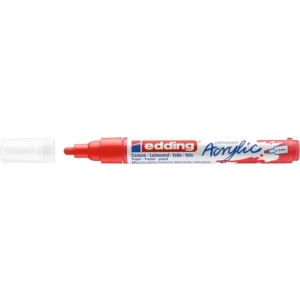 Marker EDDING akrylowy E-5100 2-3mm -   matowa czerwień