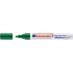 Marker EDDING olejowy połyskujący E-750 2-4mm - zielony