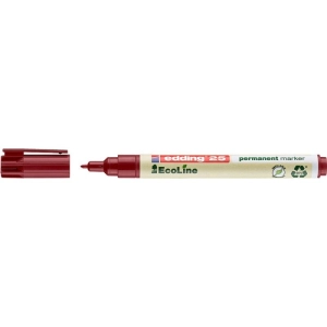 Marker EDDING permanentny E-25 1mm - czerwony