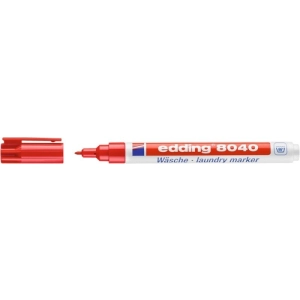 Marker EDDING do tkanin E-8040 - czerwony