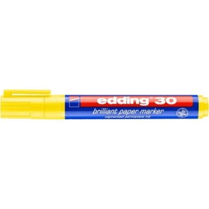 Marker EDDING do papieru E-30 1,5-3mm - żółty -256897
