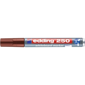 Marker EDDING do tablic E-250 1,5-3mm - brązowy-256926