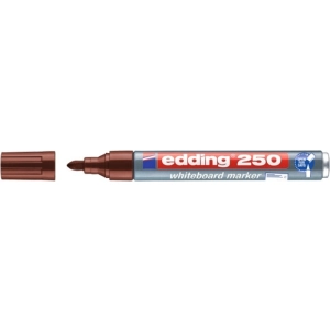 Marker EDDING do tablic E-250 1,5-3mm - brązowy