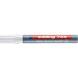 Marker EDDING do tablic E-725 2-5mm - biały neon-256931