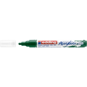 Marker EDDING akrylowy E-5100 2-3mm -   matowy zielony mech