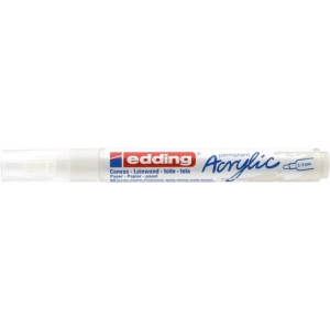 Marker EDDING akrylowy E-5100 2-3mm -   matowa biel-256969