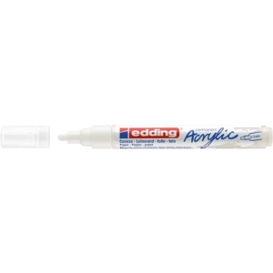 Marker EDDING akrylowy E-5100 2-3mm -   matowa biel