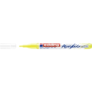 Marker EDDING akrylowy E-5300 1-2mm -   żółty neonowy