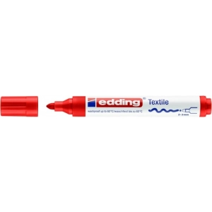 Marker EDDING tekstylny E-4500 2-3mm - czerwony