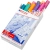 Marker EDDING tekstylny E-4500/10 S 2-3mm - op.10 pudełko mix kolorów