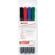 Marker EDDING do tablic E-361 1mm - op.4 kolory mix
