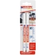 Marker EDDING kredowy E-4085 1-2mm - blister op.2 biały