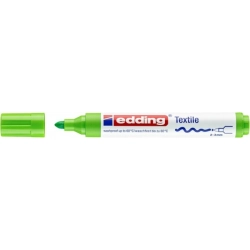 Marker EDDING tekstylny E-4500 2-3mm - zielony jasny