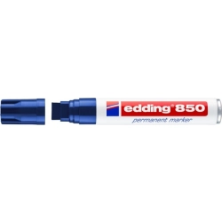 Marker EDDING permanentny E-850 5-15mm - niebieski