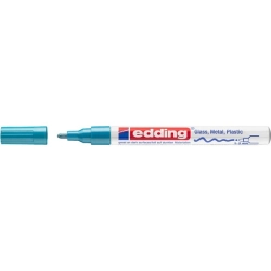 Marker EDDING olejowy połyskujący E-751 1-2mm - błękitny