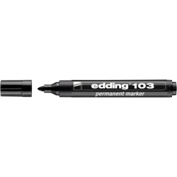 Marker EDDING permanentny E-103 - czarny