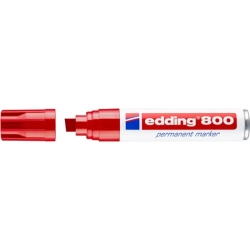 Marker EDDING permanentny E-800 4-12mm - czerwony