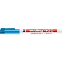 Marker EDDING permanentny E-400 1mm - błękitny
