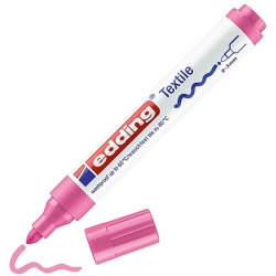 Marker EDDING tekstylny E-4500 2-3mm - różowy