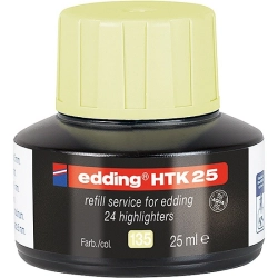 Stacja uzupełniająca EDDING do zakreślaczy E-HTK 25 - pastelowy żółty